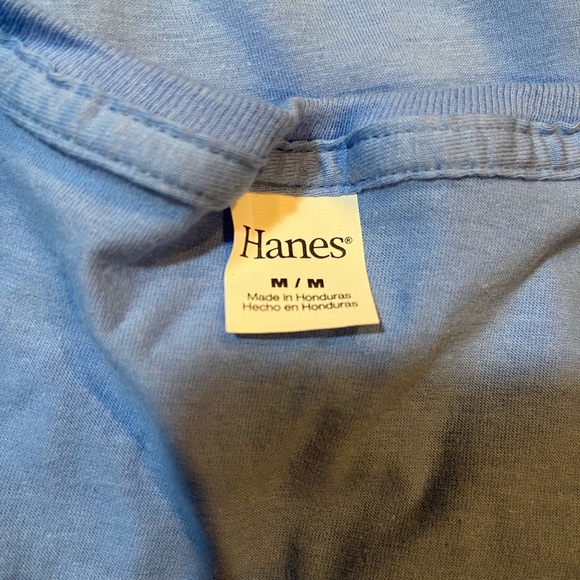 Womens Hanes light blue t shirts size medium a bundle of (8) - Picture 10 of 13